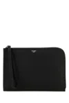Fendi Leather Pouch Bag