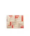 Fendi Pouch With Chain In Multicolor Ff Fabric