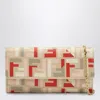 Fendi Pouch With Chain Multicoloured Ff Fabric Women