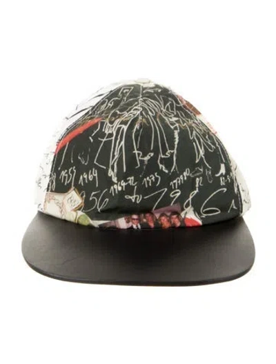 Pre-owned Fendi Printed Baseball Hat In Neutral