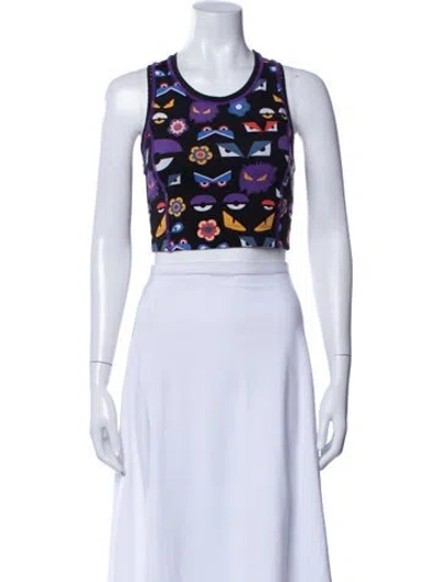 Pre-owned Fendi Printed Lounge Set In White