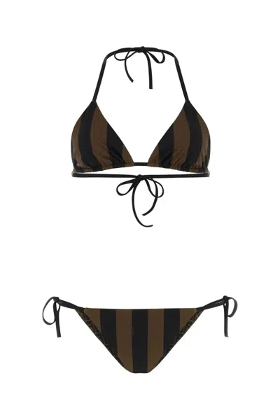 FENDI FENDI PRINTED LYCRAÂ® BIKINI