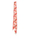 Fendi Long Pointed Geometric Scarf In Multi