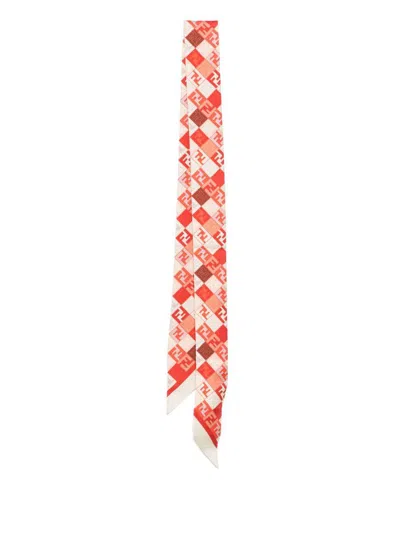 Fendi Printed Silk Foulard
