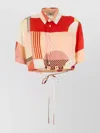 Fendi Camicia In Seta Stampata Donna