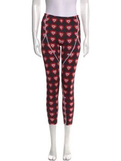 Pre-owned Fendi Printed Skinny Leg Pants In Multi