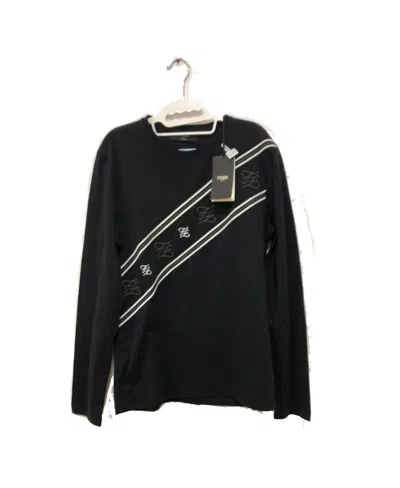 Fendi Printed T-shirt In Black