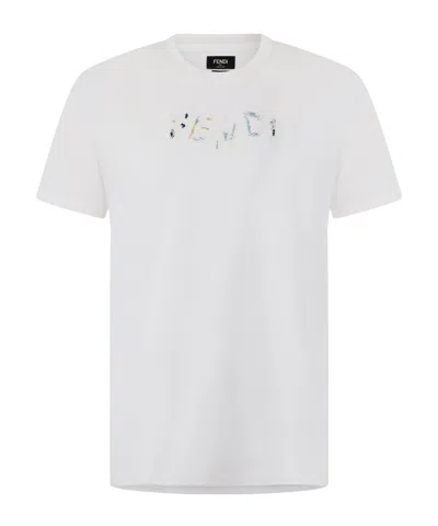 FENDI PRINTED T-SHIRT