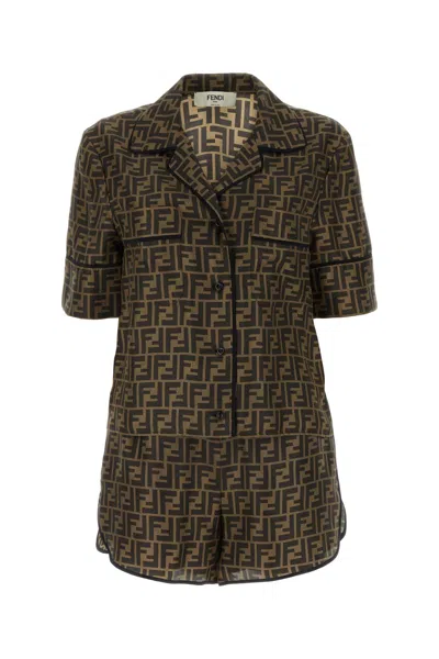 Fendi Printed Twill Pyjama
