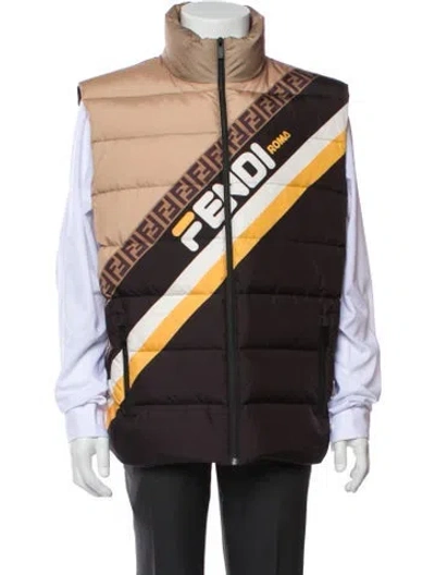 Pre-owned Fendi Printed Vest In Multi