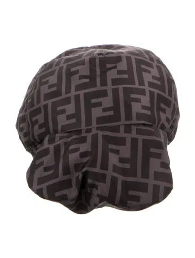 Pre-owned Fendi Printed Zucca Hat In Multi