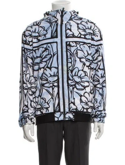 Pre-owned Fendi Puffer Coat In Blue