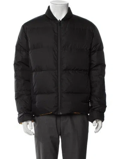 Pre-owned Fendi Puffer Coat In Green