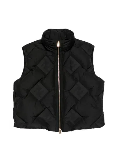 FENDI PUFFY JACQUARD GILET
