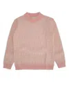Fendi Pullover Ff Fluffy Moha In Zaphyrgesso