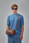 Fendi Pullover Knitted Fabric In Blue