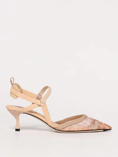 Fendi Printed Mesh Colibrã¬ Lite Pumps