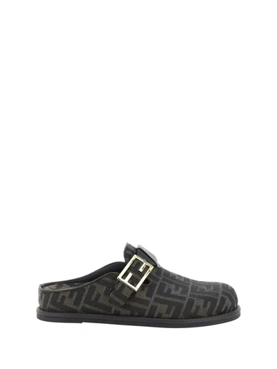 Fendi Pumps In Tabacco Nero