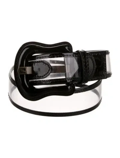 Pre-owned Fendi Pvc Belt In Multi