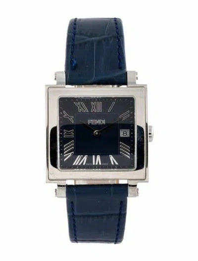 Pre-owned Fendi Quadro Watch In Multi