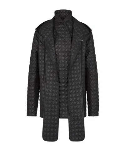 Fendi Quilted Jacket In Black