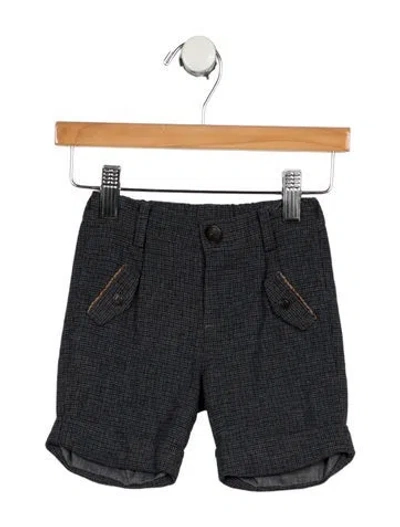 Pre-owned Fendi Babies' Rayon Shorts In Grey