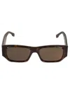 Fendi Rectangle Classic Sunglasses In 52e - Havana