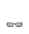 Fendi Rectangle Sunglasses In Black