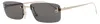 Fendi Rectangular Metal Sunglasses In Gold
