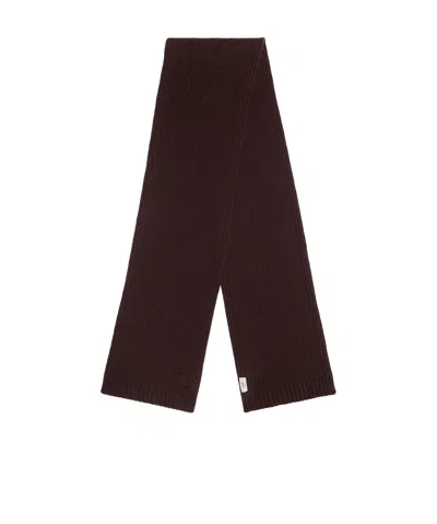 Fendi Rectangular Scarf In Black