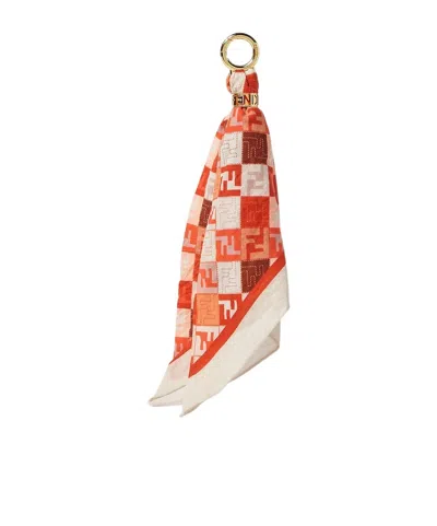 Fendi Red Cotton Charm