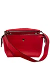 Fendi Red Leather Dotcom Shoulder Bag (authentic Pre-loved) In Red