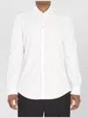 Fendi Regular Fit Cotton Shirt With Long Sleeves In White