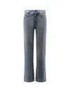 Fendi Men Regular Five Pockets Jeans In Blue