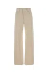Fendi Ff Reverse Denim Jeans In Neutral
