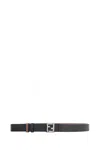 Fendi Reversible Belt In Black