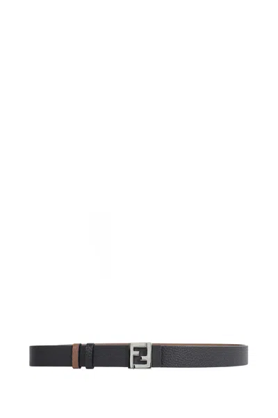 Fendi Reversible Belt In Black