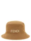 Fendi Reversible Bucket Hat In Brown