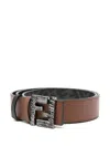 Fendi "squared Ff" Reversible Belt