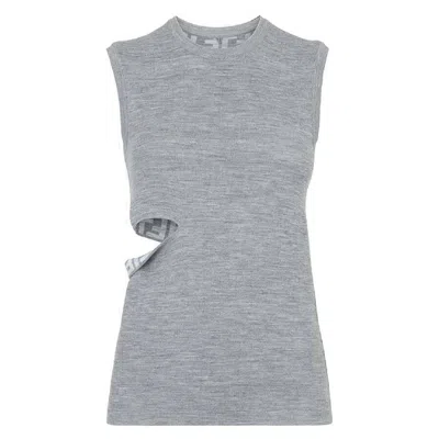 FENDI FENDI REVERSIBLE FF PRINT SLEEVELESS TOP