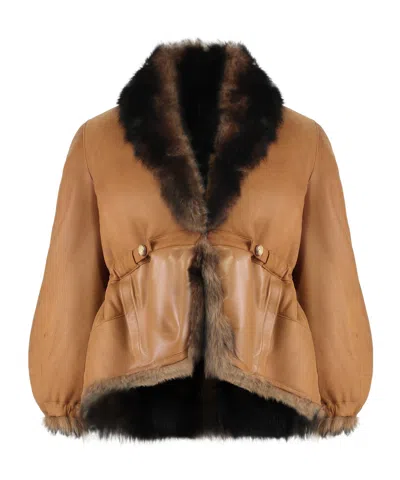 FENDI FENDI FAUX-FUR REVERSIBLE JACKET