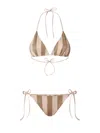 Fendi Women Reversible Bikini In Multi