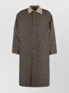 Fendi Reversible Trench Coat With Back Slit