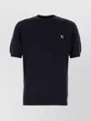 Fendi Ribbed Hem Stretch Wool Sweater