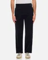 Fendi Ribbed Pants In Blue
