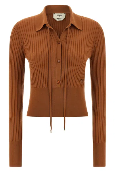 FENDI RIBBED SWEATER
