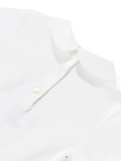 Fendi Babies' Rocking-horse Motif T-shirt In White
