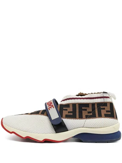 Pre-owned Fendi Rockoko Sneakers