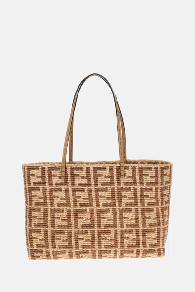 Fendi Roll Large Paglia Crochet