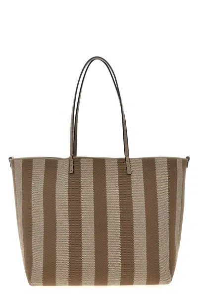 Fendi 'roll Large' Reversible Shopping Bag